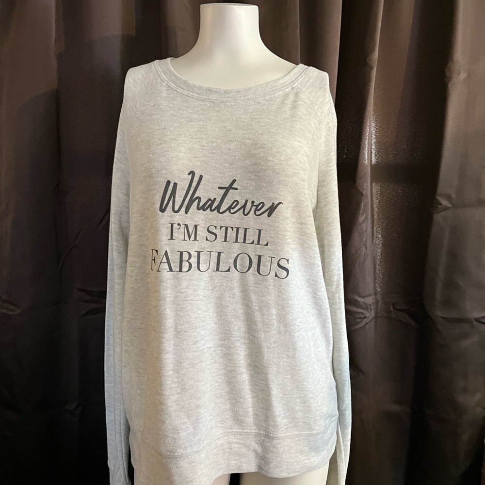 Mary Square Light weight sweat shirt,Size Small,Pre-Loved w/lots of love to give